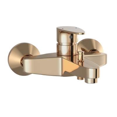 Picture of Single Lever Bath & Shower Mixer - Auric Gold 