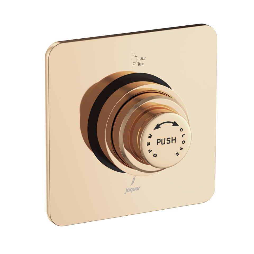 Picture of Metropole Dual Flow In-wall Flush Valve - Auric Gold 