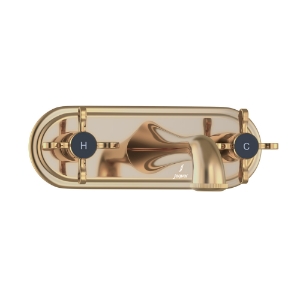 Picture of Built-in Two In-wall Stop Valves - Auric Gold 
