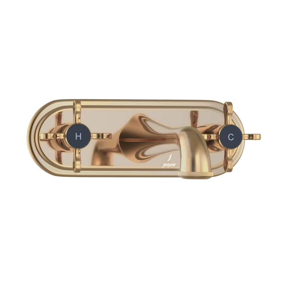 Picture of Built-in Two In-wall Stop Valves - Auric Gold 