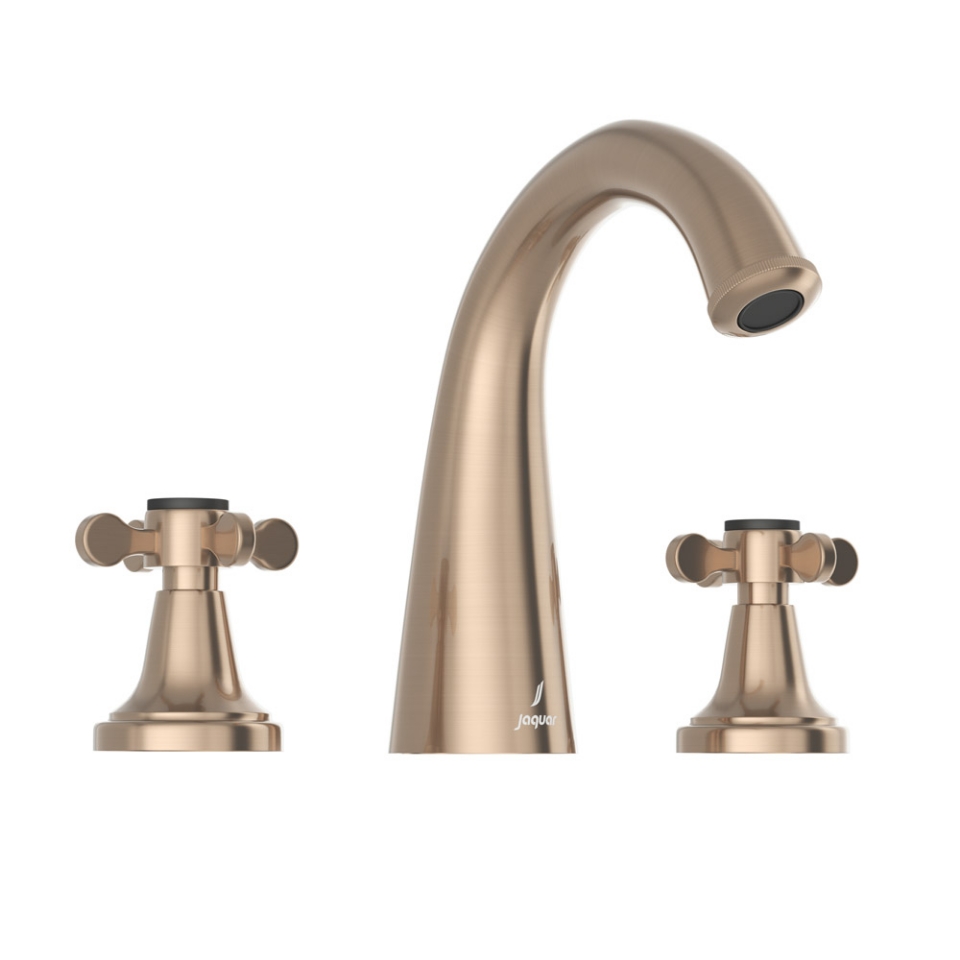 Picture of 3 hole Basin Mixer - Gold Dust 