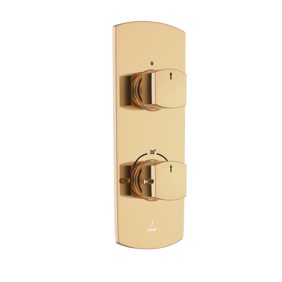 Picture of Aquamax Thermostatic Shower Mixer - Auric Gold 