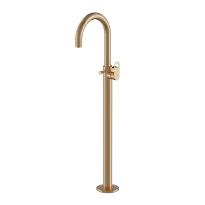 Picture of Ornamix Prime Exposed Parts of Floor Mounted Single Lever Bath Mixer - Auric Gold 