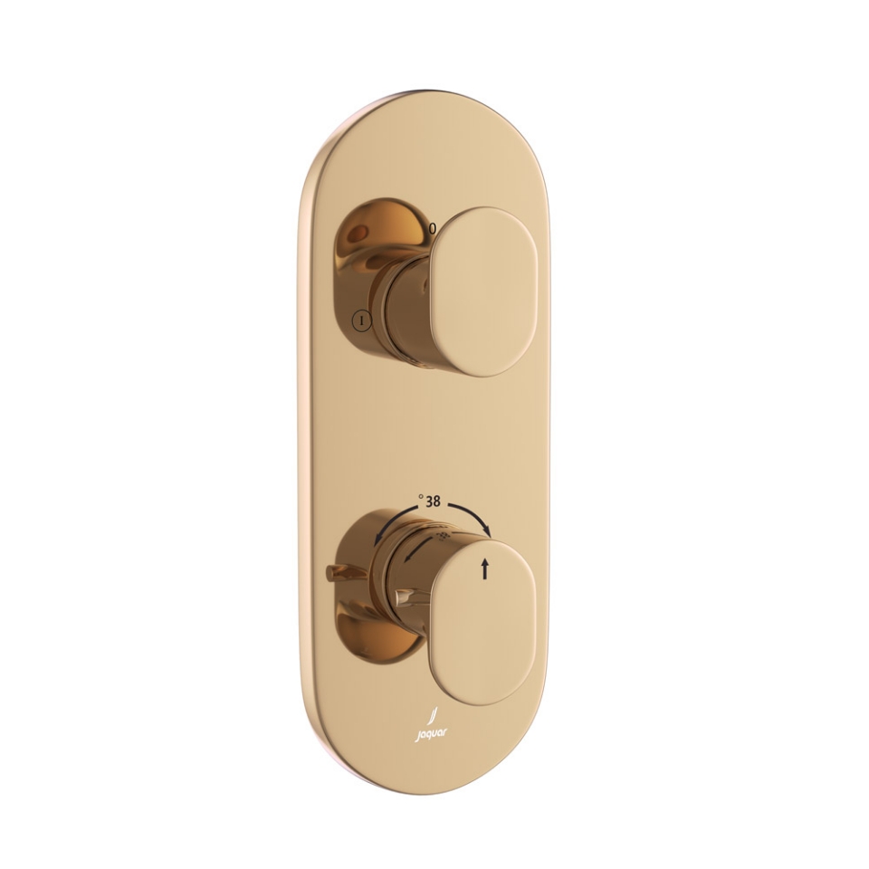 Picture of Aquamax Thermostatic Shower Mixer - Auric Gold 