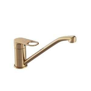 Picture of Single Lever Mono Sink Mixer - Auric Gold