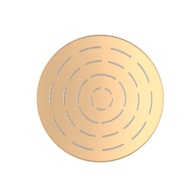 Picture of Single Function Round Shape Maze Overhead Shower - Auric Gold