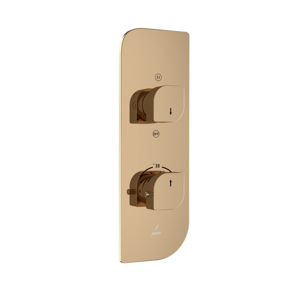 Picture of Aquamax Thermostatic Shower Mixer - Auric Gold 