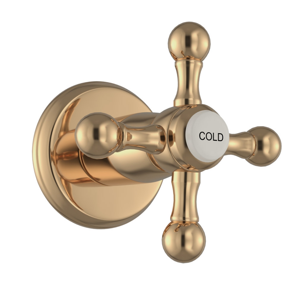 Picture of In-wall Stop Valve - Auric Gold 