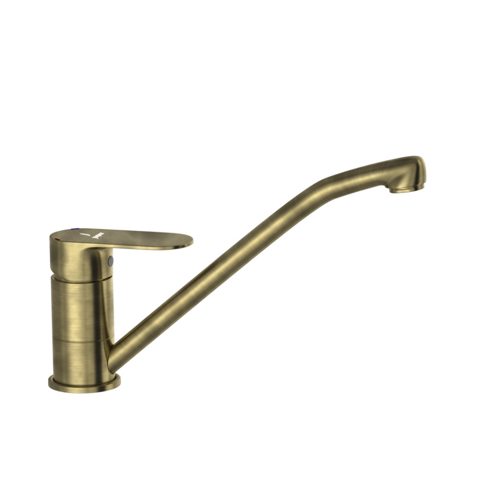 Picture of Single Lever Mono Sink Mixer - Antique Bronze 