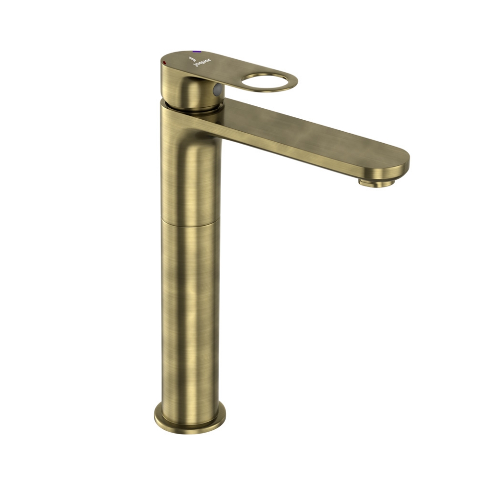 Picture of Single Lever High Neck Basin Mixer - Antique Bronze 