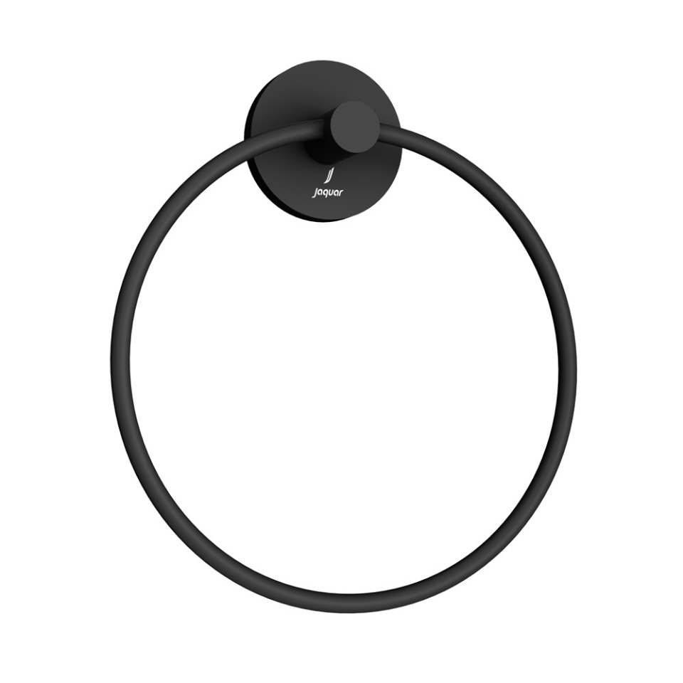 Picture of Towel Ring Round - Black Matt 