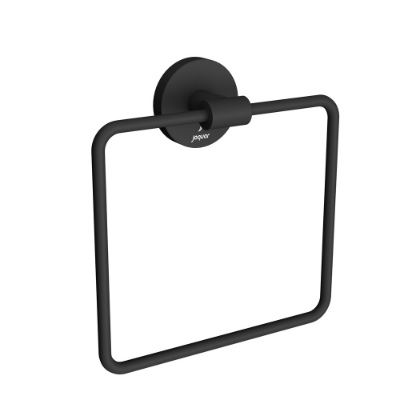 Picture of Towel Ring Square - Black Matt 