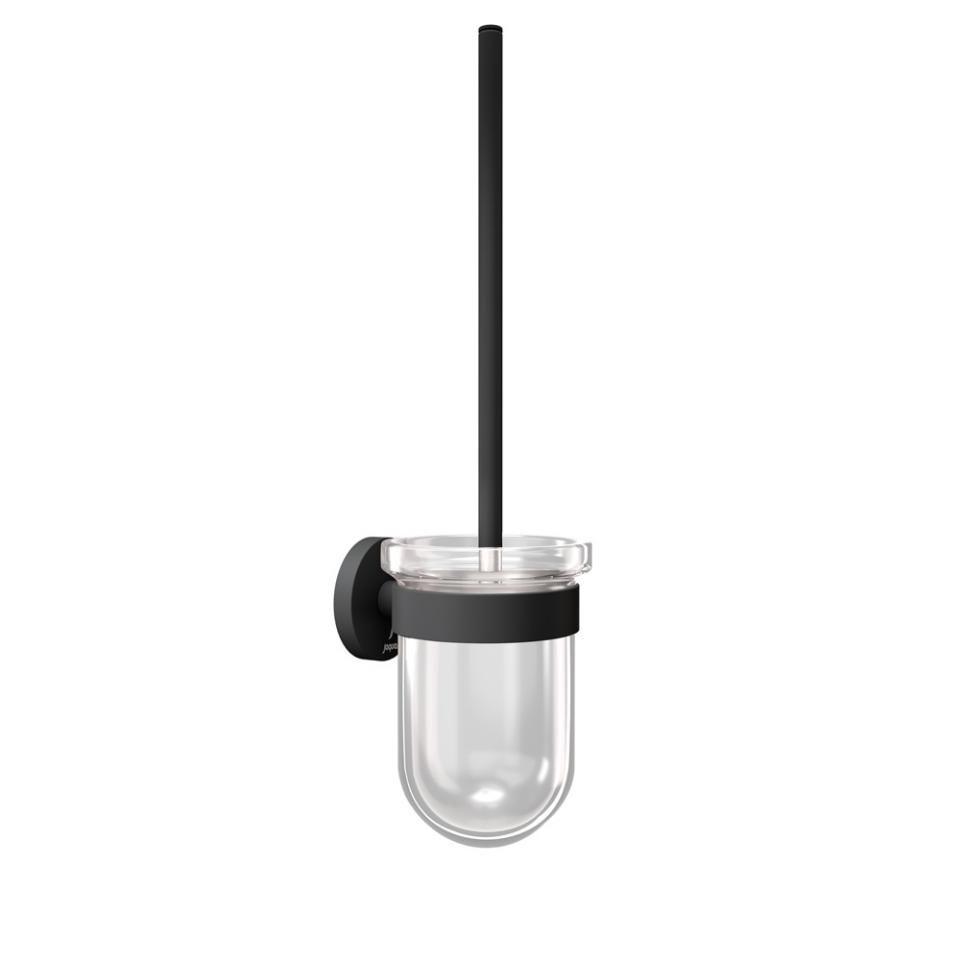 Picture of Toilet Brush & Holder - Black Matt 