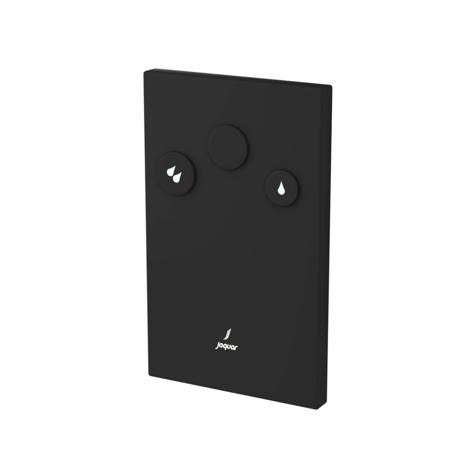 Picture of In-wall i-ﬂushing system - Black Matt 