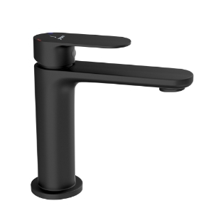 Picture of Single Lever Basin Mixer - Black Matt 