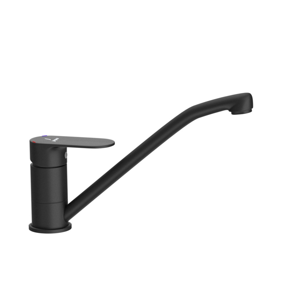 Picture of Single Lever Mono Sink Mixer - Black Matt