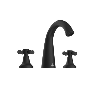 Picture of 3 hole Basin Mixer - Black Matt 