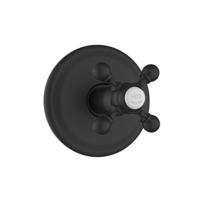 Picture of Two way In-wall diverter - Black Matt 