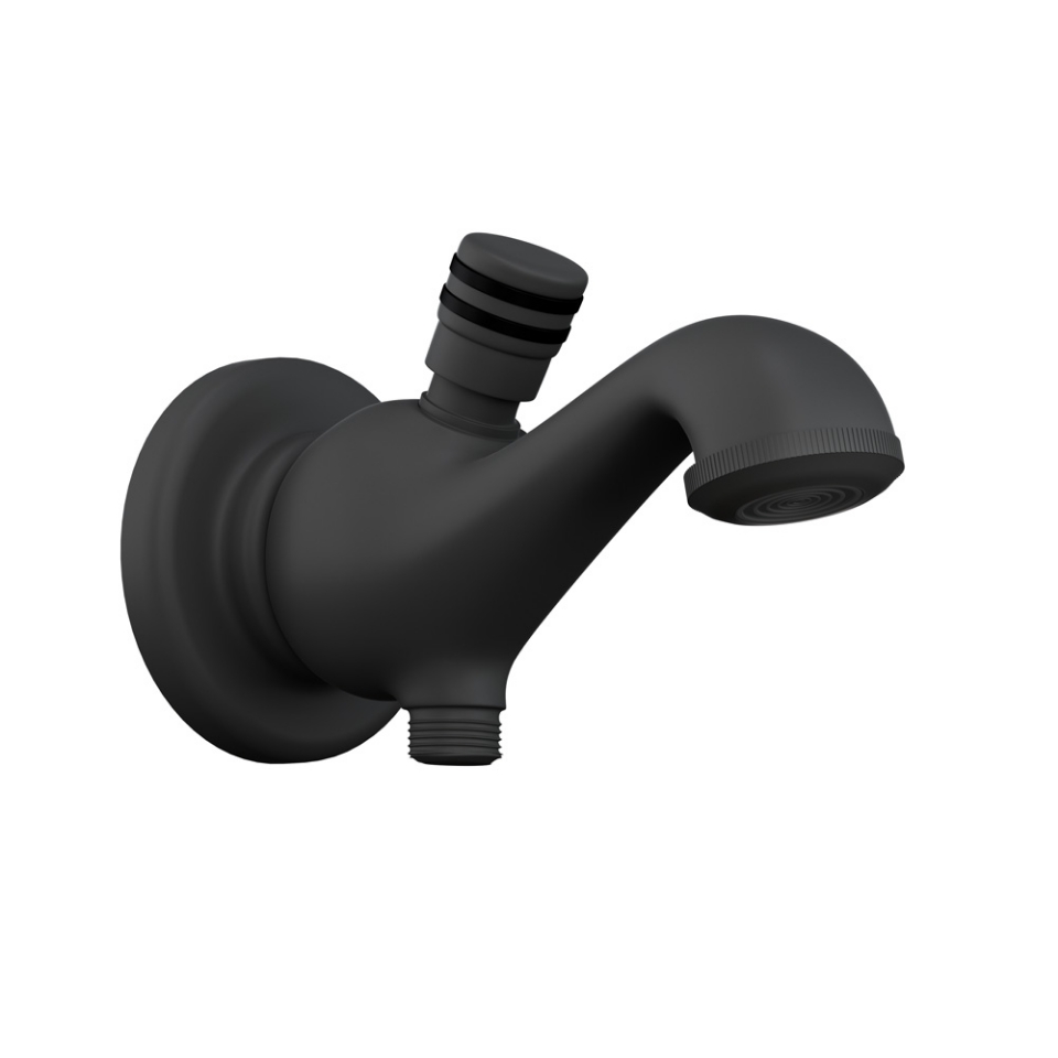 Picture of Queens Bath Spout - Black Matt 