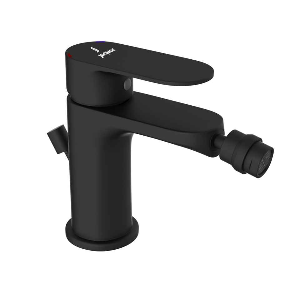 Picture of Single Lever Bidet Mixer with Popup Waste - Black Matt 