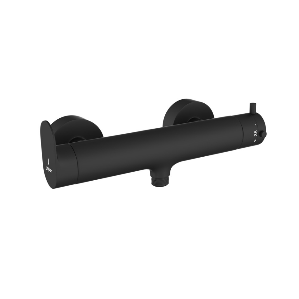 Picture of Opal Prime Thermostatic Bar Valve - Black Matt 