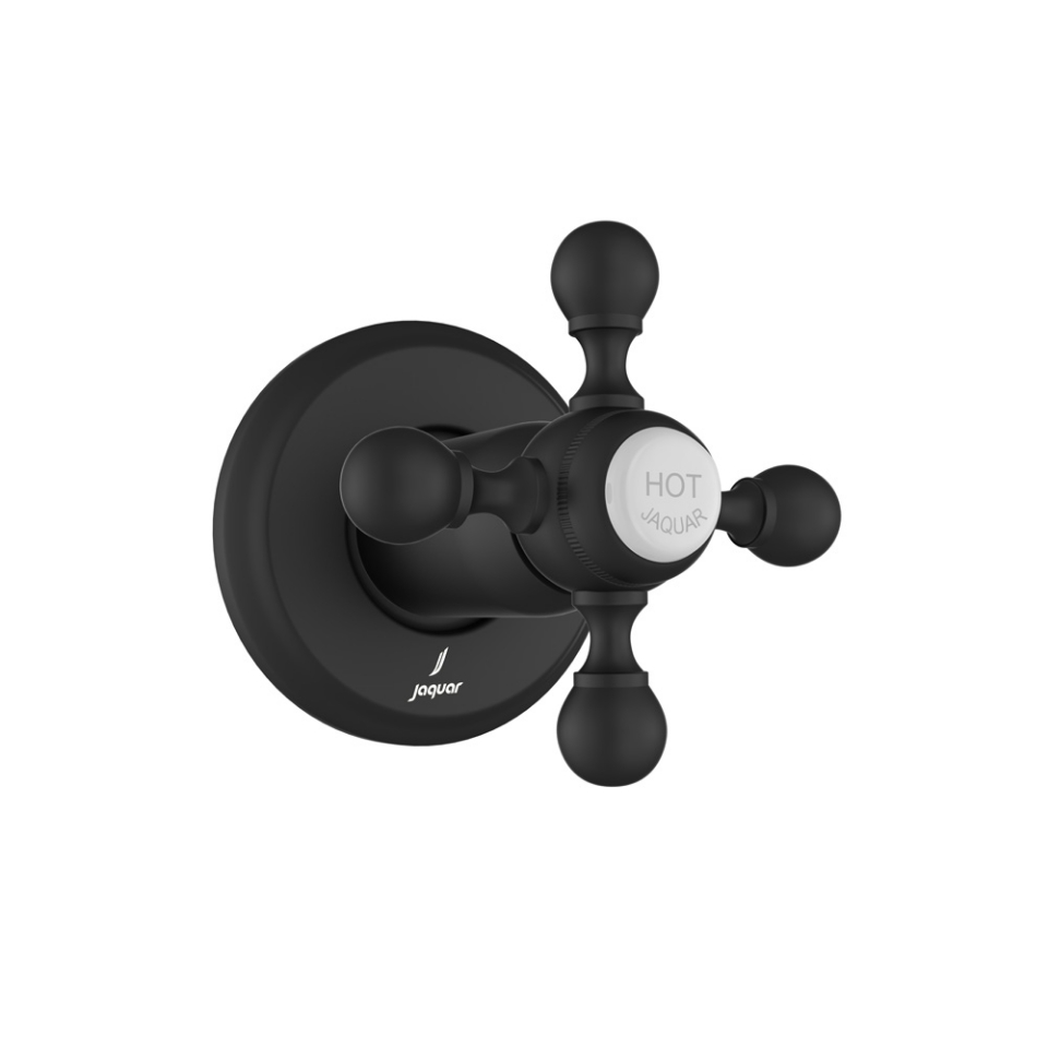 Picture of In-wall Stop Valve - Black Matt 