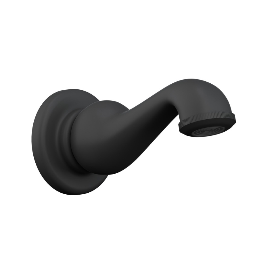 Picture of Queen's Bath Spout - Black Matt 