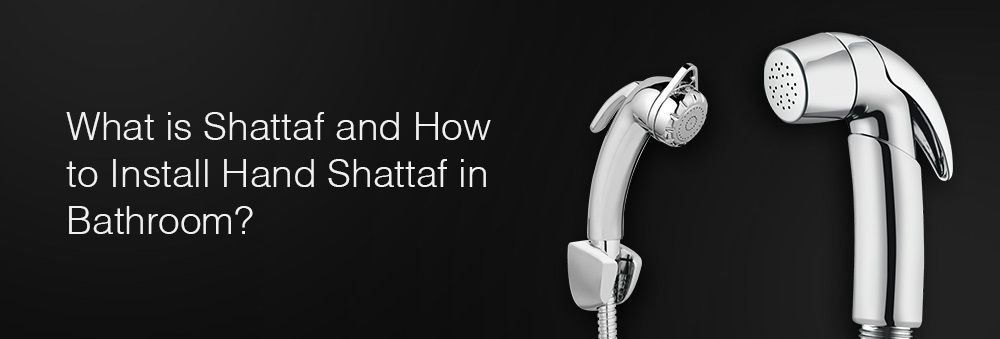 What is Shattaf and How to Install Hand Shattaf in Bathroom in Saudi ...