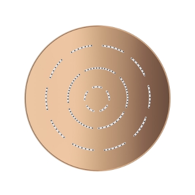 Picture of Single Function Round Shape Maze Overhead Shower - Auric Gold