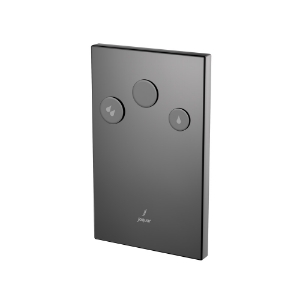 Picture of In-wall i-ﬂushing system - Black Chrome 