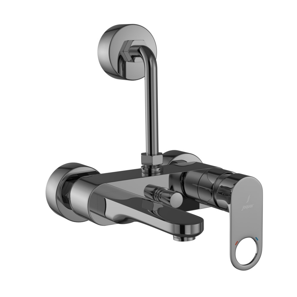 Picture of Single Lever Bath & Shower Mixer - Black Chrome 