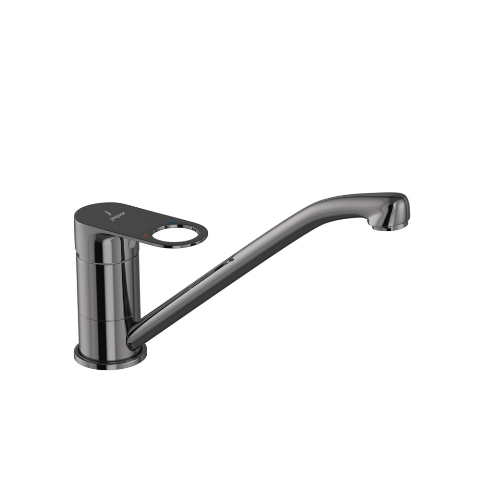 Picture of Single Lever Mono Sink Mixer - Black Chrome 