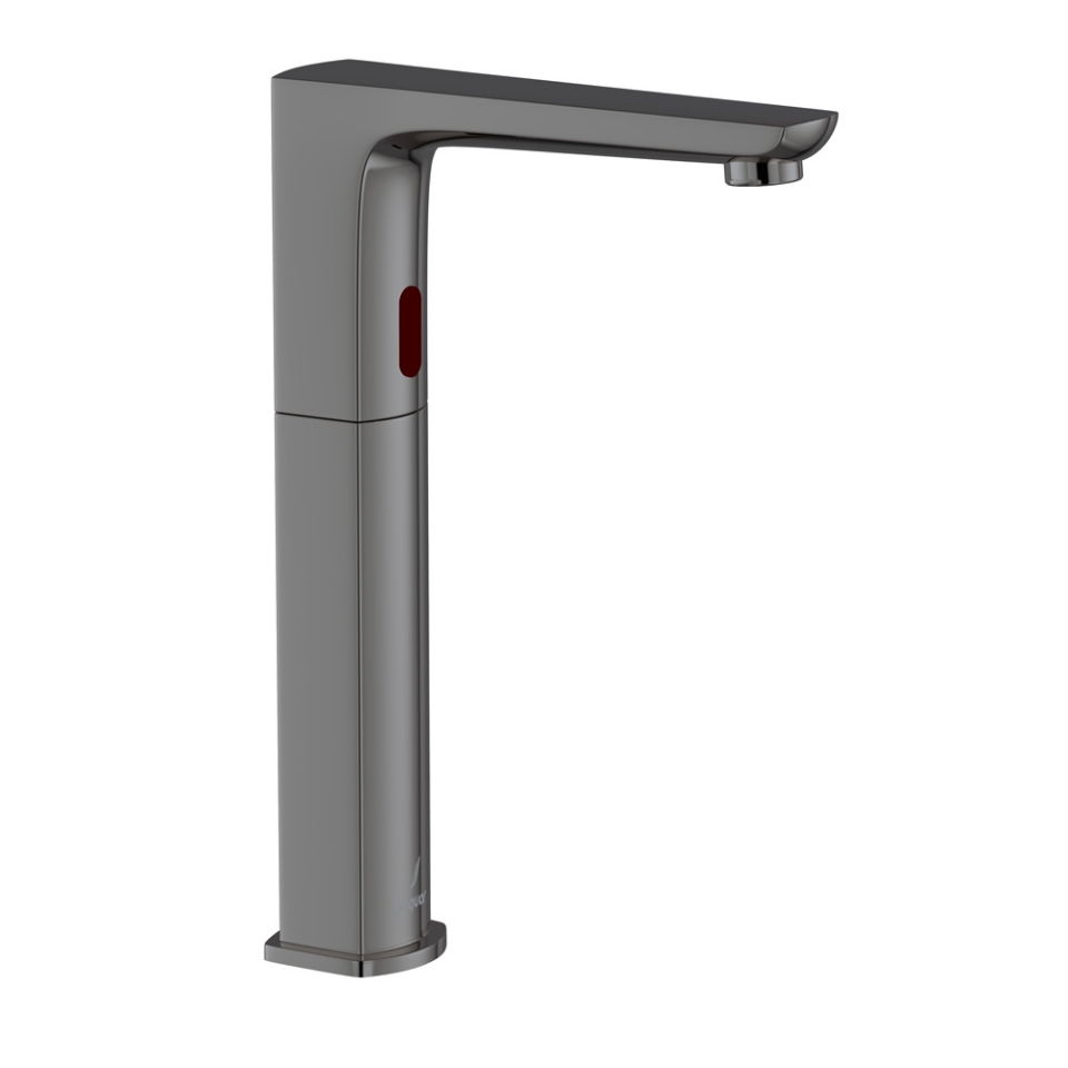 Picture of Kubix Prime High Neck Sensor Faucet - Black Chrome 