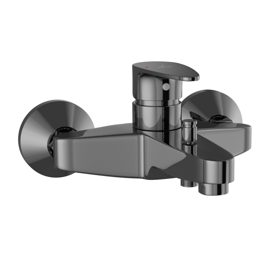 Picture of Single Lever Bath & Shower Mixer - Black Chrome 