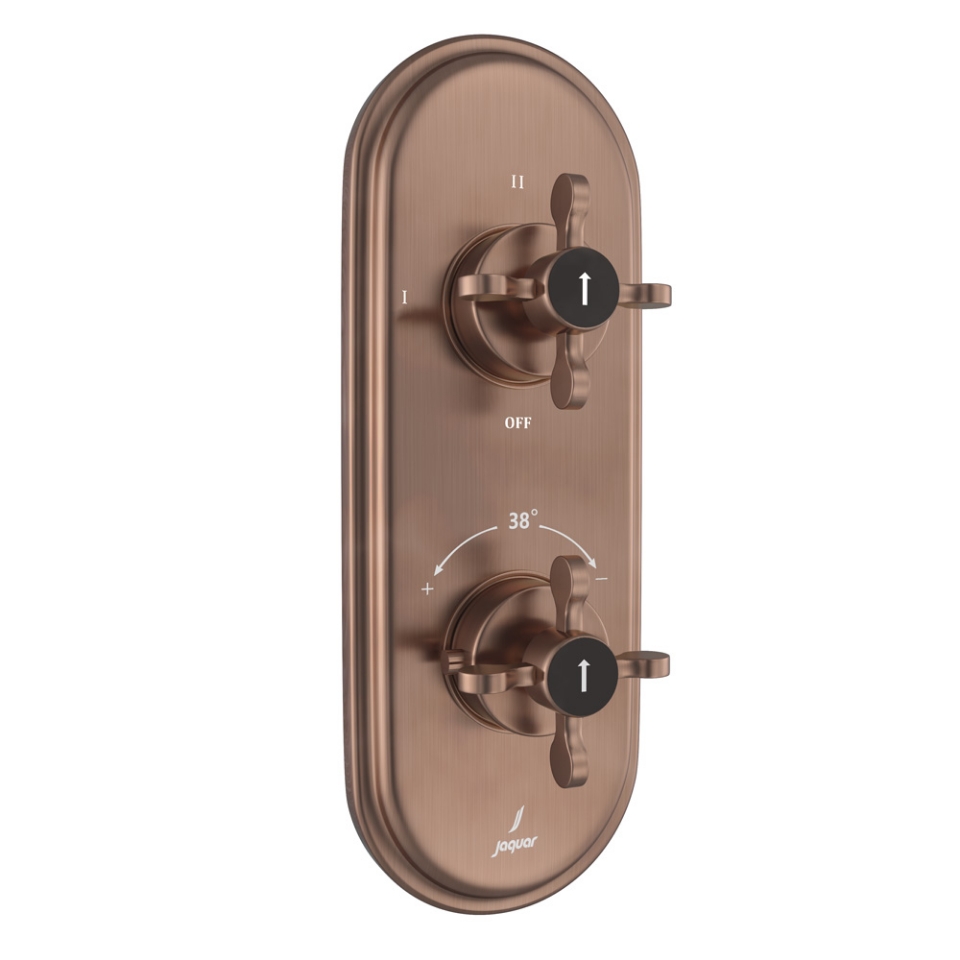 Picture of Aquamax Thermostatic Shower Mixer - Antique Copper 