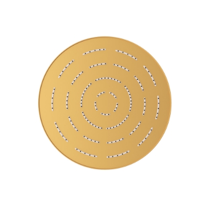 Picture of Single Function Round Shape Maze Overhead Shower - Gold Matt PVD