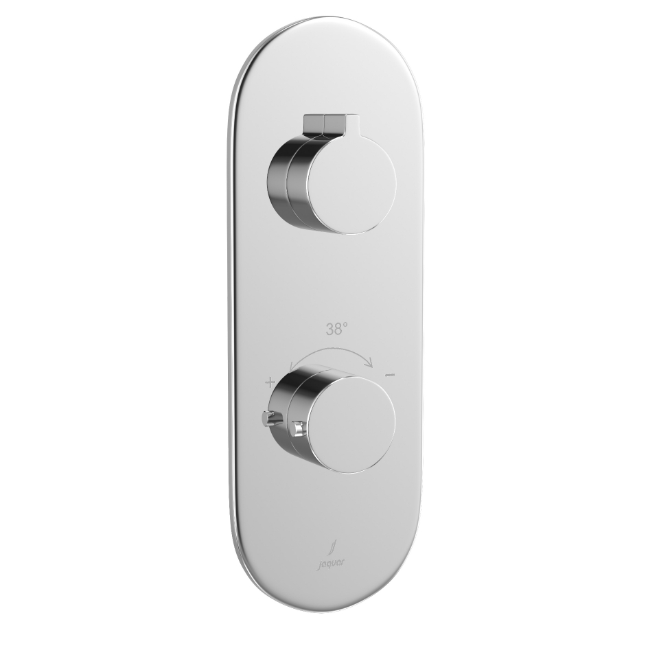Picture of Aquamax exposed part kit of thermostatic shower mixer 