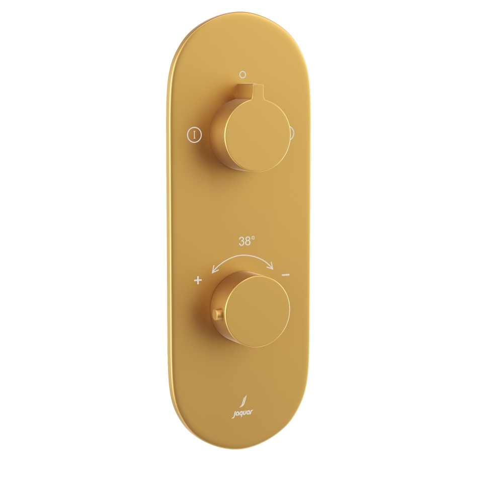 Picture of Aquamax Thermostatic Shower Mixer - Gold Matt PVD 
