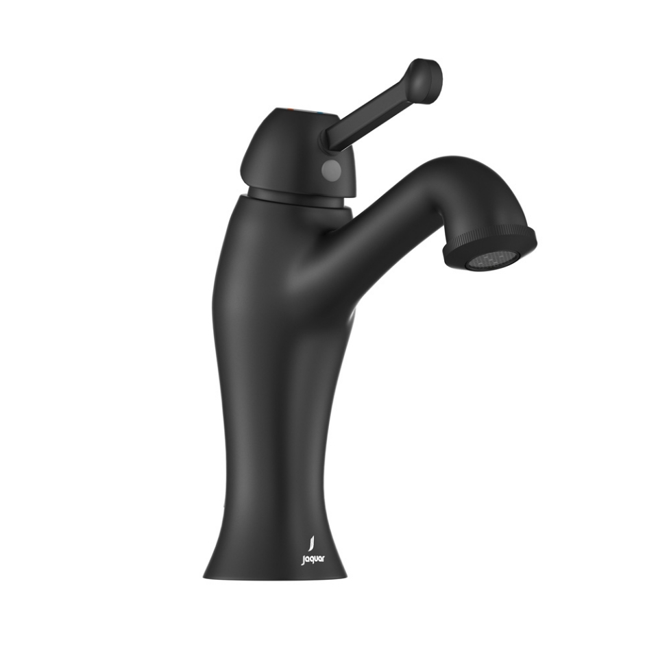 Picture of Single Lever Basin Mixer - Black Matt 