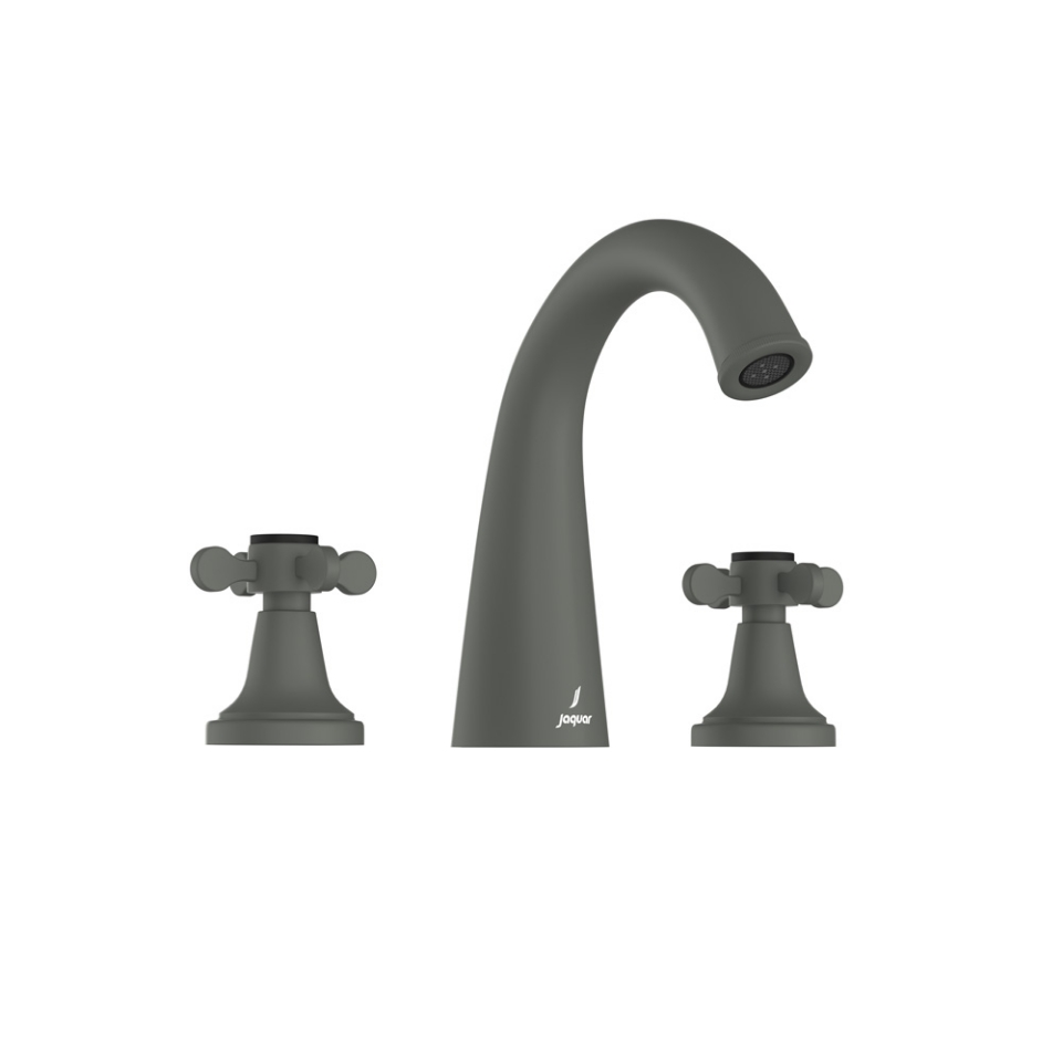 Picture of 3 hole Basin Mixer - Graphite 