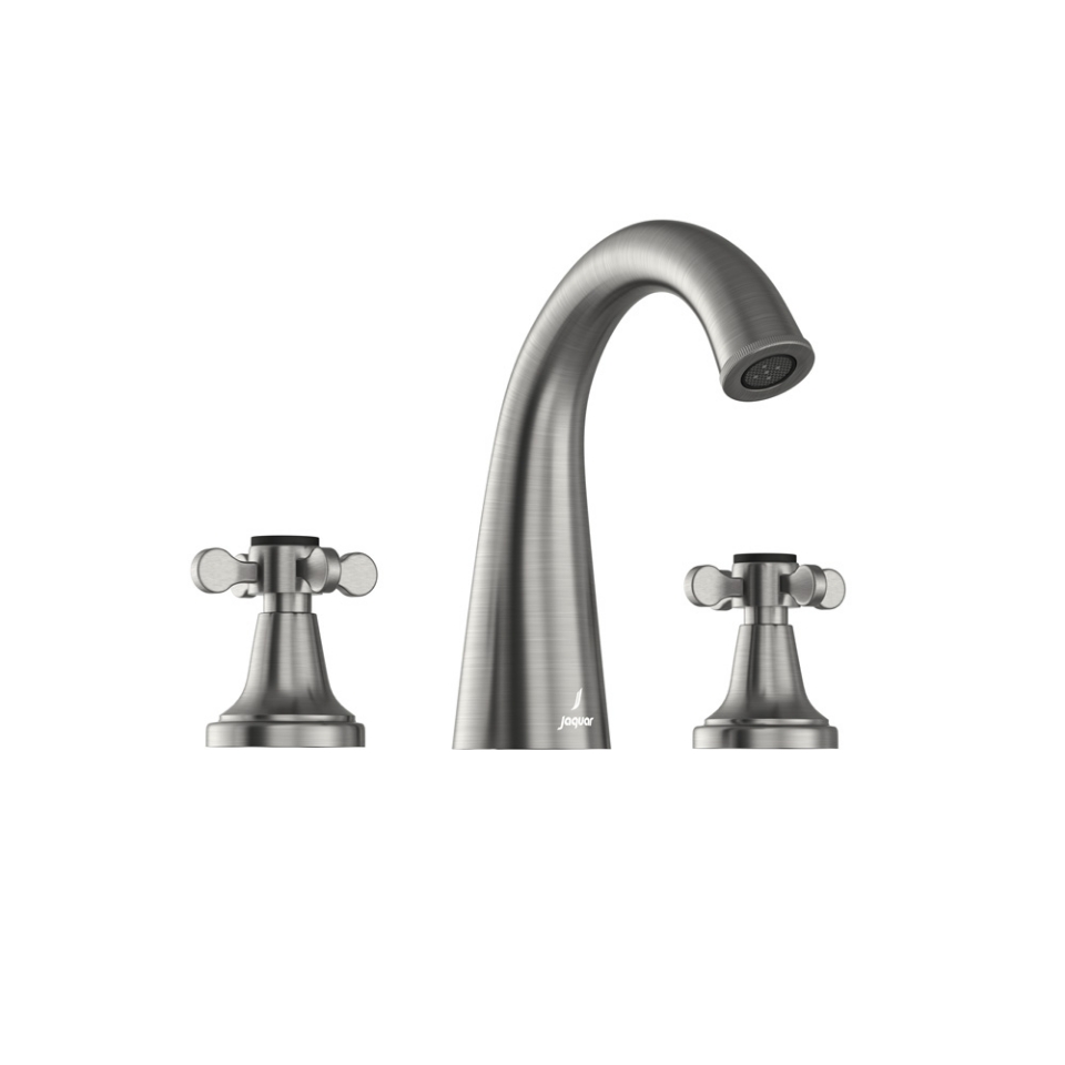 Picture of 3 hole Basin Mixer - Stainless Steel 