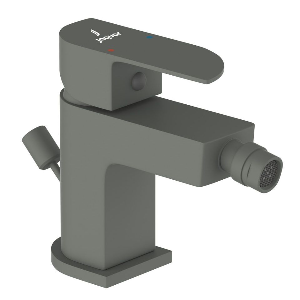 Picture of Single Lever Bidet Mixer with Popup Waste - Graphite 
