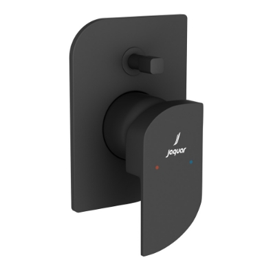 Picture of Exposed Part Kit of Single Lever Hi Flow In-wall Diverter - Black Matt 