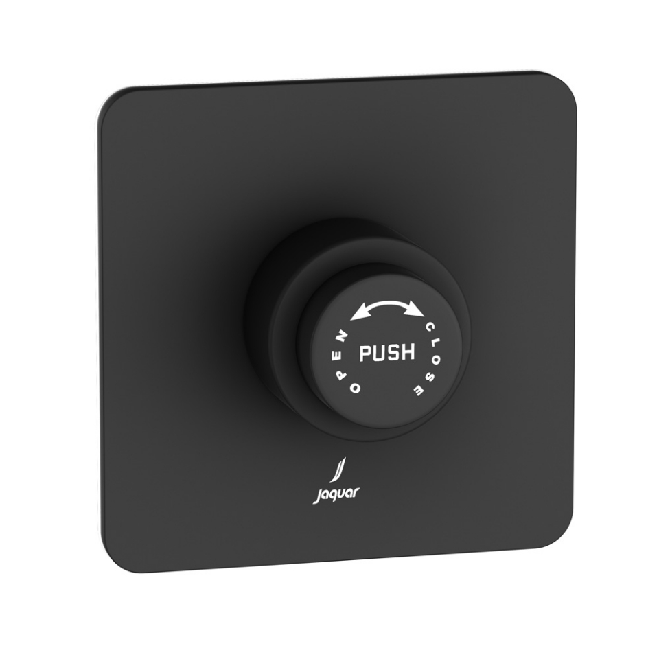 Picture of Metropole Regular In-wall Flush Valve - Black Matt 