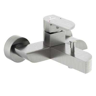 Picture of Single Lever Bath & Shower Mixer - Stainless Steel 