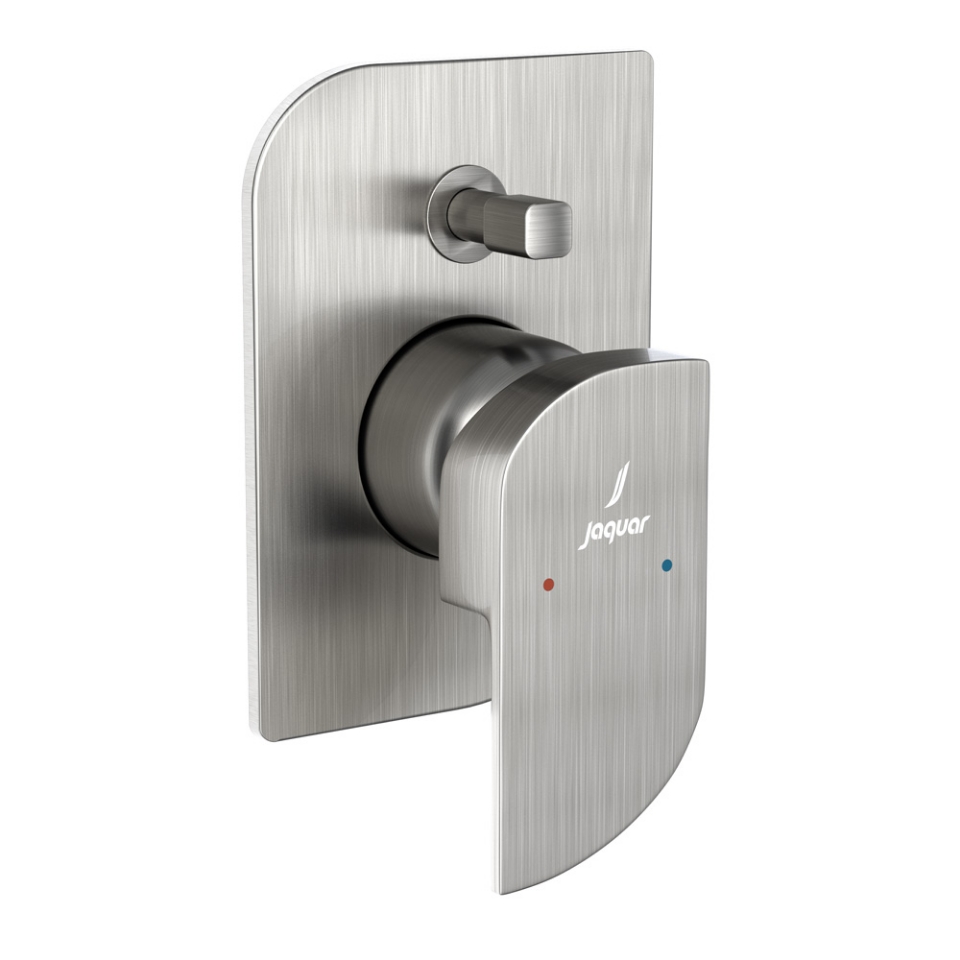Picture of Exposed Part Kit of Single Lever Hi Flow In-wall Diverter - Stainless Steel 