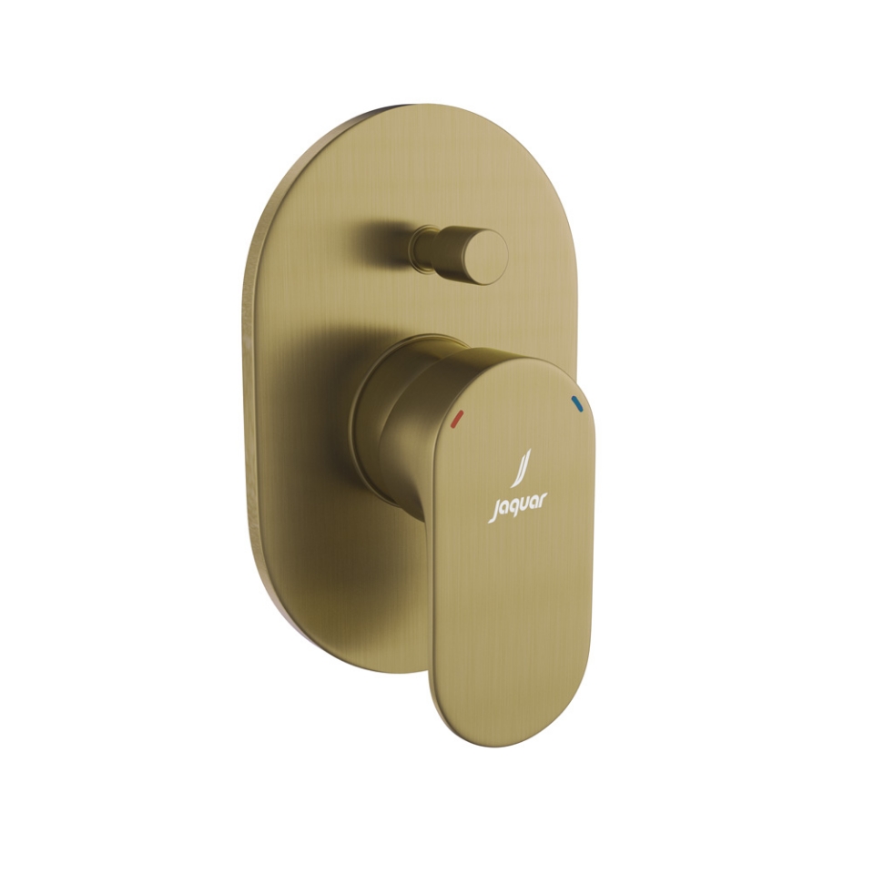 Picture of Exposed Part Kit of Single Lever Hi Flow In-wall Diverter - Antique Bronze 