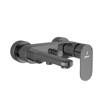 Picture of Single Lever Bath & Shower Mixer - Black Chrome 