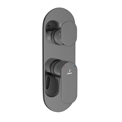 Picture of Aquamax Single Lever Shower Mixer - Black Chrome 