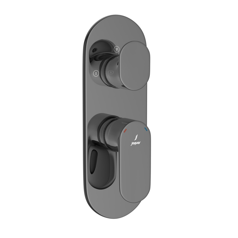 Picture of Aquamax Single Lever Shower Mixer - Black Chrome 